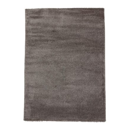 Jednofarebný koberec sivý 120x170 Moderný koberec do obývačky vagy hálószobába