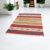 Indický koberec Kilim 140x200 moderný bavlnený koberec kelim