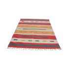 Indický koberec Kilim 140x200 moderný bavlnený koberec kelim