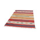 Indický koberec Kilim 140x200 moderný bavlnený koberec kelim