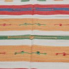 Indický koberec Kilim 140x200 moderný bavlnený koberec kelim
