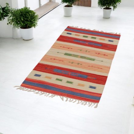 Indický koberec Kilim 70x140 tenký bavlnený koberec
