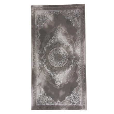 Klasický koberec sivý 80x150 strojovo tkaný koberec s Vintage vzor