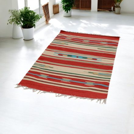 Indický koberec Kilim 90x150 tenký bavlnený koberec