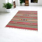 Moderný kilim koberec 140x200 Indický koberec Kilim z bavlny