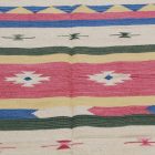 Moderný kilim koberec 140x200 Indický koberec Kilim z bavlny