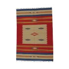 Indický koberec Kilim 170x240 moderný bavlnený koberec kelim