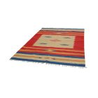 Indický koberec Kilim 170x240 moderný bavlnený koberec kelim