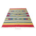 Moderný kilim koberec 120x180 Indický koberec Kilim z bavlny