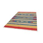 Indický koberec Kilim 170x240 moderný bavlnený koberec kelim