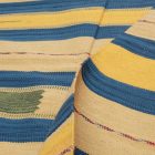 Indický koberec Kilim 170x240 moderný bavlnený koberec kelim
