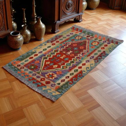 Koberec Kilim Chobi 83x129 ručne tkaný vlnený koberec Kilim