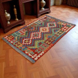   Kilim Koberec Chobi 151x103 ručne tkaný kusový koberec Kilim