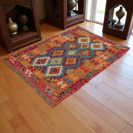   Kilim Koberec Chobi 147x108 ručne tkaný kusový koberec Kilim