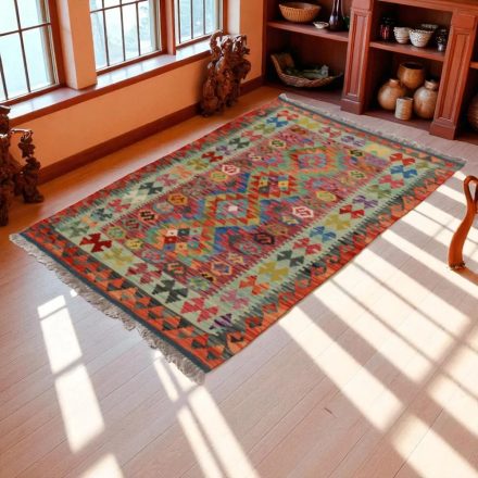 Kilim Koberec Chobi 146x97 ručne tkaný kusový koberec Kilim