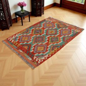   Kilim Koberec Chobi 156x108 ručne tkaný kusový koberec Kilim