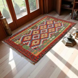 Kilim Koberec Chobi 170x102 ručne tkaný koberec Kilim