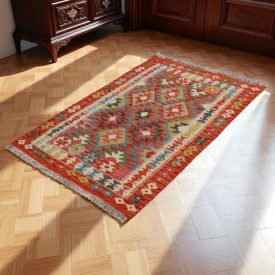   Kilim Koberec Chobi 146x100 ručne tkaný kusový koberec Kilim
