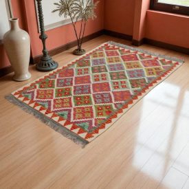   Kilim Koberec Chobi 154x106 ručne tkaný kusový koberec Kilim