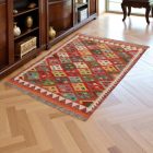 Kilim Koberec Chobi 140x107 ručne tkaný vlnený koberec Kilim