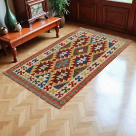   Kilim Koberec Chobi 152x98 ručne tkaný kusový koberec Kilim