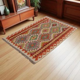   Kilim Koberec Chobi 145x103 ručne tkaný kusový koberec Kilim