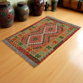 Kilim Koberec Chobi 144x98 ručne tkaný koberec Kilim
