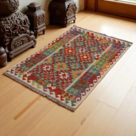   Kilim Koberec Chobi 150x103 ručne tkaný kusový koberec Kilim