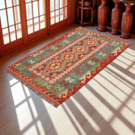   Kilim Koberec Chobi 156x100 ručne tkaný kusový koberec Kilim