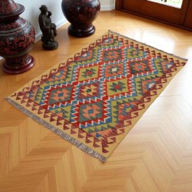 Kilim Koberec Chobi 143x99 ručne tkaný koberec Kilim