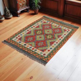 Kilim Koberec Chobi 143x105 ručne tkaný koberec Kilim