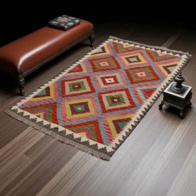   Kilim Koberec Chobi 156x102 ručne tkaný kusový koberec Kilim