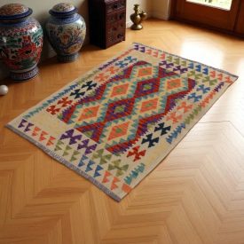   Kilim Koberec Chobi 147x101 ručne tkaný kusový koberec Kilim