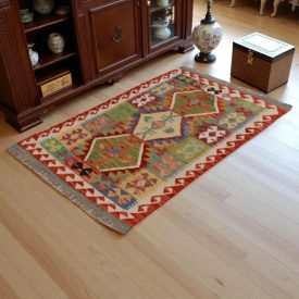   Kilim Koberec Chobi 148x93 ručne tkaný kusový koberec Kilim