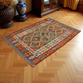 Kilim Koberec Chobi 154x110 ručne tkaný koberec Kilim