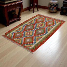   Kilim Koberec Chobi 152x101 ručne tkaný kusový koberec Kilim
