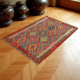   Kilim Koberec Chobi 152x107 ručne tkaný kusový koberec Kilim