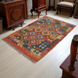   Kilim Koberec Chobi 148x101 ručne tkaný kusový koberec Kilim