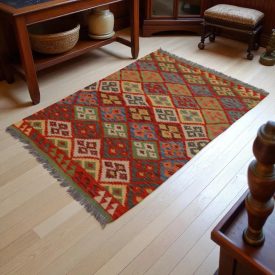   Kilim Koberec Chobi 154x103 ručne tkaný kusový koberec Kilim