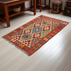   Kilim Koberec Chobi 152x97 ručne tkaný kusový koberec Kilim