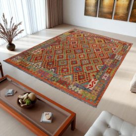 Koberec Kilim Chobi 205x287 ručne tkaný kusový koberec Kilim