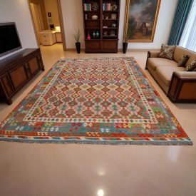   Koberec Kilim Chobi 301x484 ručne tkaný koberec kilim z vlny