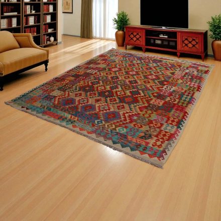Koberec Kilim Chobi 248x308 ručne tkaný koberec kilim z vlny