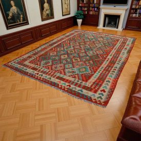   Koberec Kilim Chobi 250x344 ručne tkaný koberec kilim z vlny
