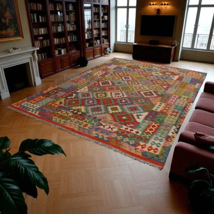 Koberec Kilim Chobi 250x341 ručne tkaný koberec kilim z vlny