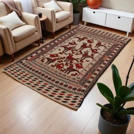 Kmeňový koberec Kilim Adarskan 111x203 koberec na stenu