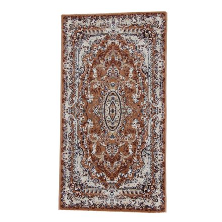 Klasický koberec hnedý 80x150 strojovo tkaný perzský koberec
