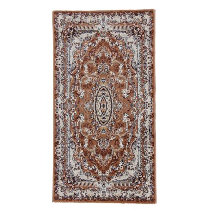 Klasický koberec hnedý 80x150 strojovo tkaný perzský koberec