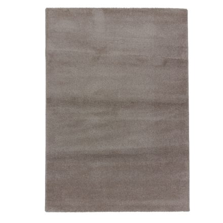 Jednofarebný koberec sivý 160x225 strojovo tkaný koberec