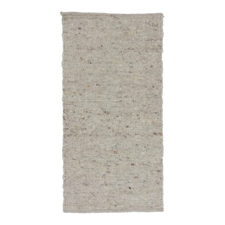 Hrubý vlnený koberec Rustic 60x120 Tkaný kusový moderný koberec